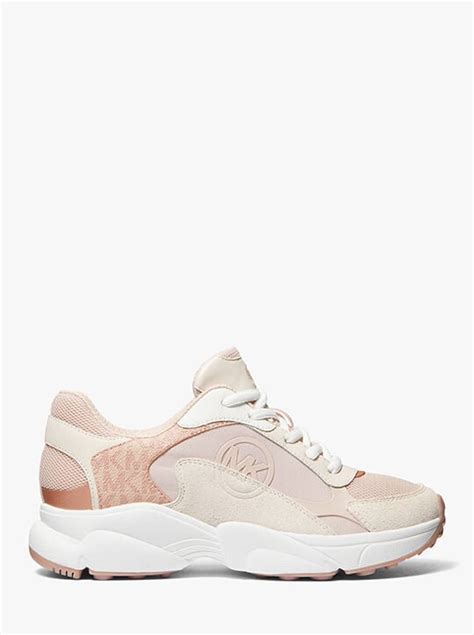 michael kors mixed media trainer|Sami Mixed.